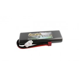 GENS ace Battery LiPo 2S 7.4V-4000-50C(Deans) 139x47x23mm 200g 