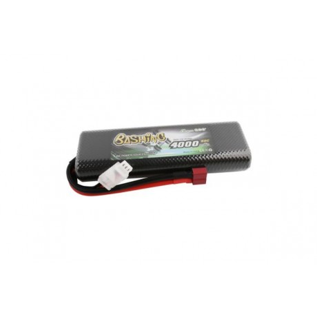 GENS ace Battery LiPo 2S 7.4V-4000-50C(Deans) 139x47x23mm 200g