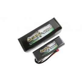 GENS ace Battery LiPo 2S 7.4V-4000-50C(Deans) 139x47x23mm 200g 