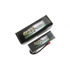 GENS ace Battery LiPo 2S 7.4V-4000-50C(Deans) 139x47x23mm 200g