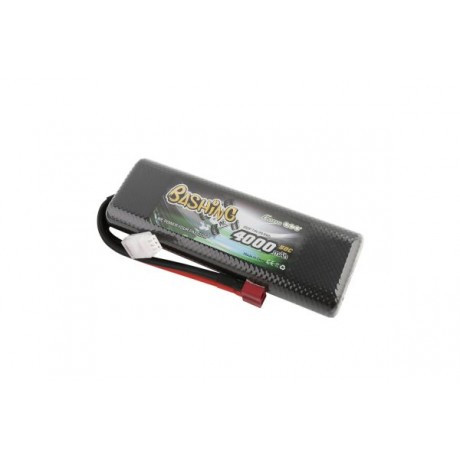 GENS ace Battery LiPo 2S 7.4V-4000-50C(Deans) 139x47x23mm 200g