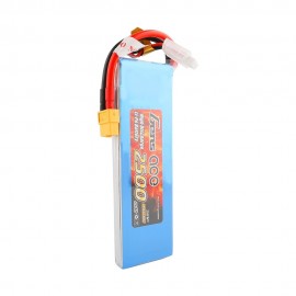 GENS ace Battery LiPo 2S 7.4V-2500-30C(XT60) 136x42x12mm 150g 