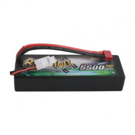 GENS ace Battery LiPo 2S 7.4V-5500-50C(Deans) 139x47x25mm 245g 