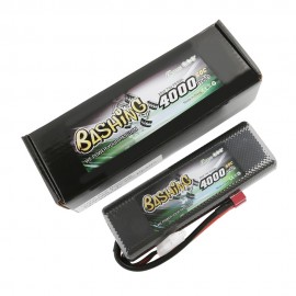 GENS ace Battery LiPo 2S 7.4V-4000-45C(Deans) 139x47x23mm 200g 