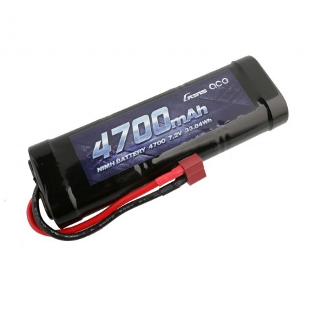 GENS ace Battery NiMh 7.2V-4700Mah (Deans) 135x48x25mm 415g