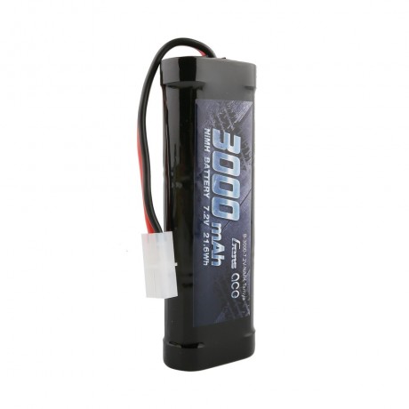 Gens ace Battery NiMh 7.2V-3000Mah (Tamiya) 135x48x25mm 350g