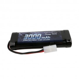 Gens ace Battery NiMh 7.2V-3000Mah (Tamiya) 135x48x25mm 350g 