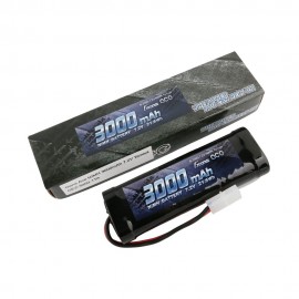 Gens ace Battery NiMh 7.2V-3000Mah (Tamiya) 135x48x25mm 350g 
