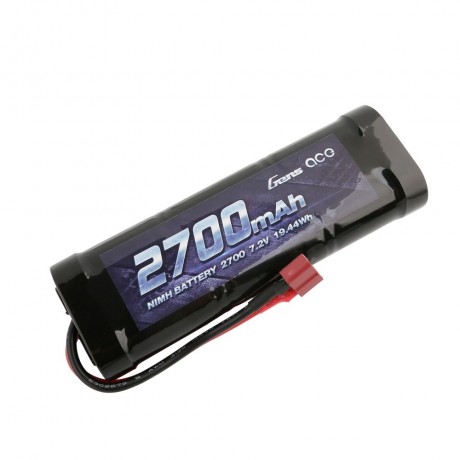 GENS ace Battery NiMh 7.2V-2700Mah (Deans) 135x48x25mm 315g