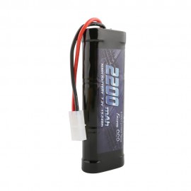 GENS ace Battery NiMh 7.2V-2200Mah (Tamiya) 135x48x25mm 290g 