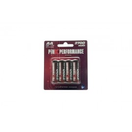 PINK Performance Batteries R6-AA Cells Ni-Mh 2700Mah 50x14mm 120g (4pcs)