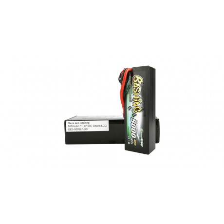 GENS ace Battery LiPo 3S 11.1V-5000-50C (Deans) LCG 139x47x29mm 380g