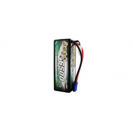 GENS ace Battery LiPo 4S 14.8V-6500-50C(EC5) 139x46x49mm 560g 