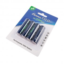 GENS ace Batteries R6-AA Cells Ni-Mh 2700Mah (4pcs) 50x14mm 120g 