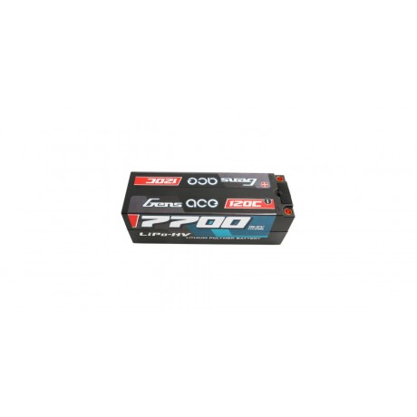 GENS ace Battery LiPo 4S HV 15.2V-7700-120C(5mm) 139x47x48mm 590g