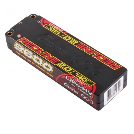 GENS ACE Redline 2.0 2S HV 7.6V-140C-9600 139x47x25mm 324g