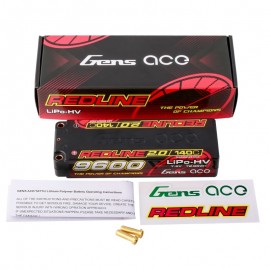 GENS ACE Redline 2.0 2S HV 7.6V-140C-9600 139x47x25mm 324g 