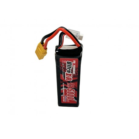 PINK Ultra XR LiPo 3S 11.1V-5000-50C (Multi) LP 139x45x25mm 340g Soft