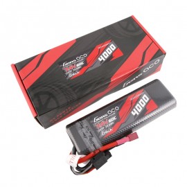 GENS ACE Bashing LiPo 2S 7.4V-4000-60C (Deans) 139x47x23mm 225g G-Tech 