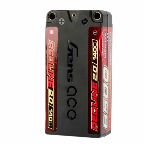 GENS ACE Redline 2.0 Shorty 2S HV 7.6V-140C-6500 96x47x25mm 230g
