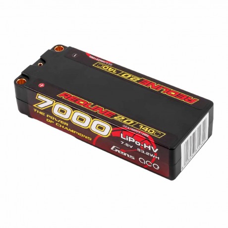 GENS ACE Redline 2.0 Mid Size 2S HV 7.6V-140C-7000 113x47x25mm 250g