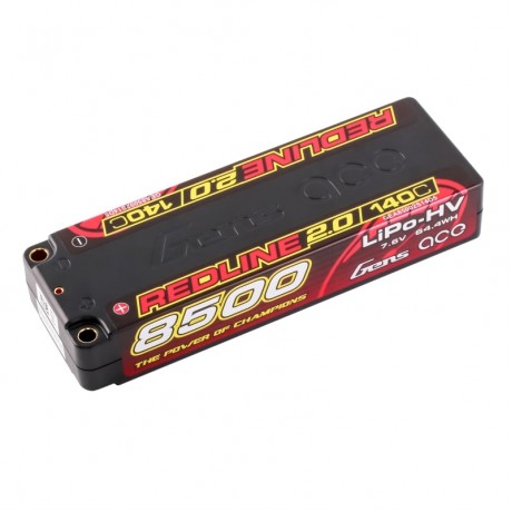 GENS ACE Redline 2.0 2S HV 7.6V-140C-8500 139x47x25mm 302g