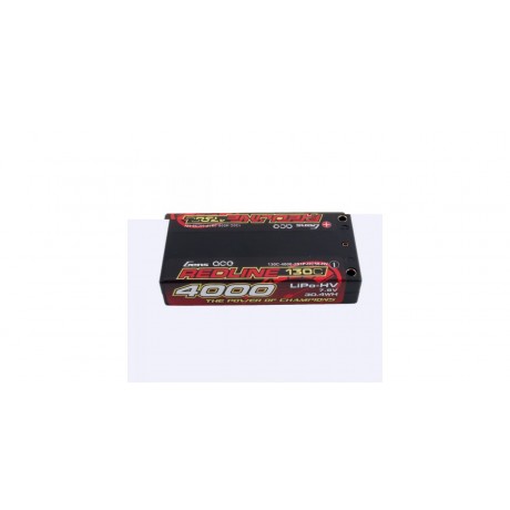 GENS ace Battery Shorty 2S HV 7.6V-130C-4000 (4mm) 93x48x19mm 150g