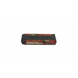 GENS ace Battery LiPo 2S HV 7.6V-130C-5800 (5mm) 139x48x19mm 225g 