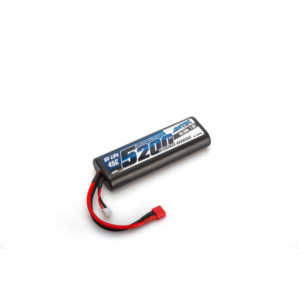 LRP ANTIX 5200 GRAPHENE - 7.6V LIHV - 45C LIPO CAR STICKPACK HARDCASE