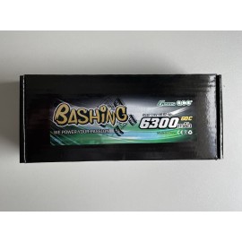 GENS ace Bashing LiPo 2S 7.4V-6300-60C(Deans) 139x46.5x25mm 295g