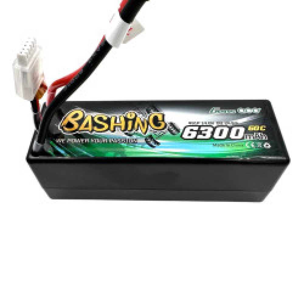 GENS ace Bashing LiPo 4S 14.8V-6300-60C(Deans) 139x48x48mm 540g