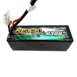 GENS ace Bashing LiPo 4S 14.8V-6300-60C(Deans) 139x48x48mm 540g 