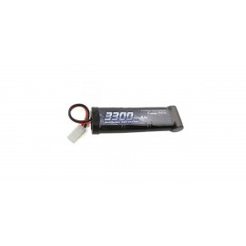 GENS ace Battery NiMh 7.2V-3300Mah (Tamiya) 142x48x25.5mm 367g 