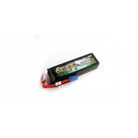 GENS ace Battery LiPo 4S 14.8V-5000-60C (EC5) 136x42x34mm 440g Soft 