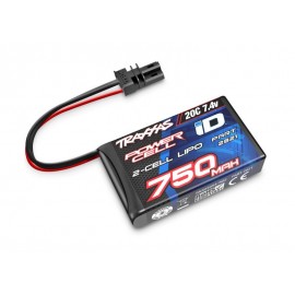 TRAXXAS 2821 LiPo Power Cell 750mAh 7.4V 2s 20C with iD connector (for 1/18 TRX-4M)