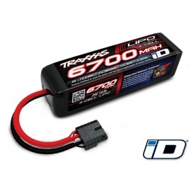 TRAXXAS 2890X 6700mAh 14.8v 4-Cell 25C LiPo Battery  