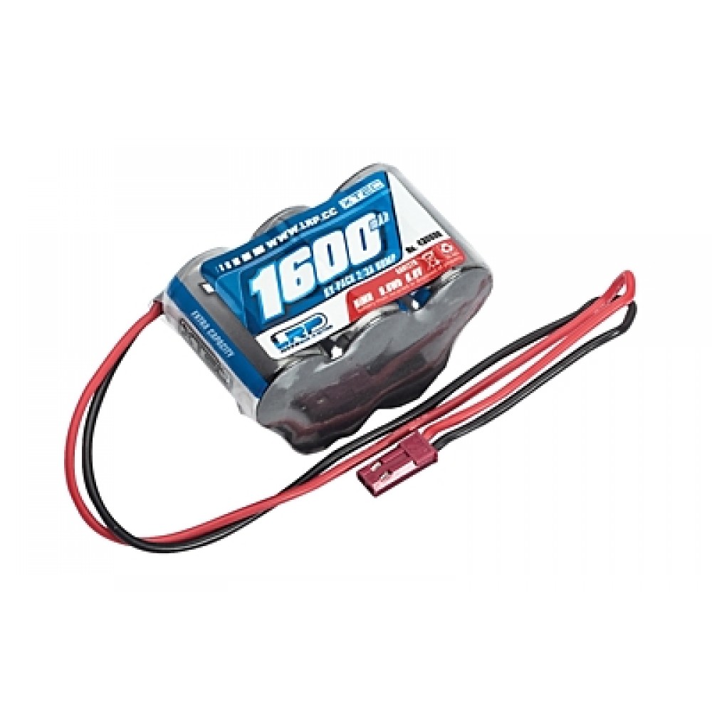 LRP 1600mAh 6.0V XTEC RX-Pack Hump 2/3A NiMH (BEC Plug)