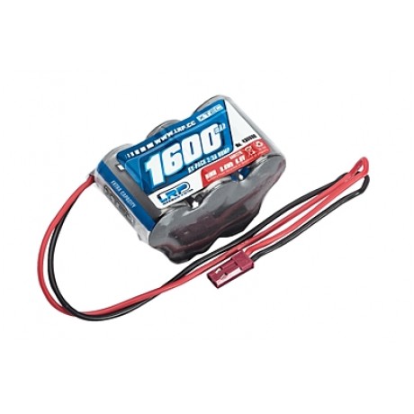 LRP 1600mAh 6.0V XTEC RX-Pack Hump 2/3A NiMH (BEC Plug)