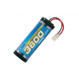 LRP  POWER PACK 3600 - 7.2V - 6-CELL - TAMIYA/JST PLUG - NIMH STICK PACK