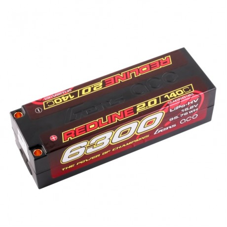 GENS ACE Redline 2.0 4S HV 15.2V-140C-6300 139x47x37mm 452g