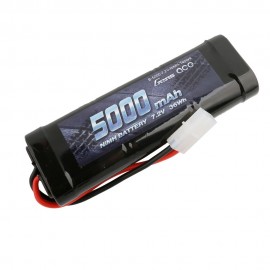 GENS ace Battery NiMh 7.2V-5000Mah (Tamiya) 135x48x25mm 420g 