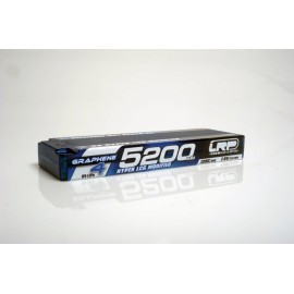 LRP HV HYPER LCG MODIFIED GRAPHENE-4 5200MAH HARDCASE BATTERY - 7.6V LIPO - 120C/60C - 215G