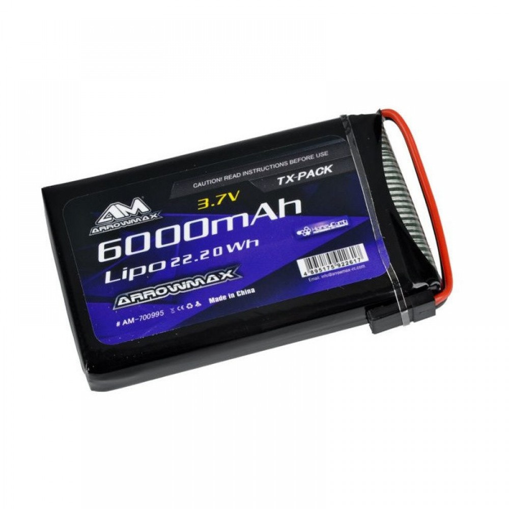 ARROWMAX LiPo 6000mAh 3.7V For Sanwa M17 