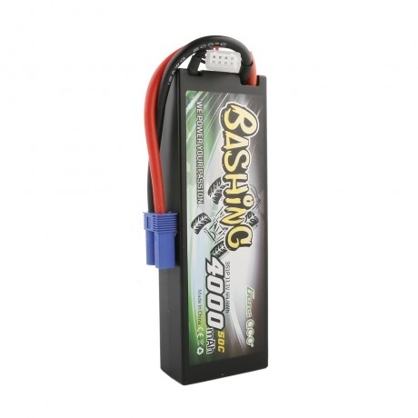 GENS ace Battery LiPo 3S 11.1V-4000-50C(EC5) LCG 139x46x25mm 280g