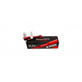 GENS ace Battery LiPo 3S 11.1V-5300-60C(Deans) 139x46x38mm 385g