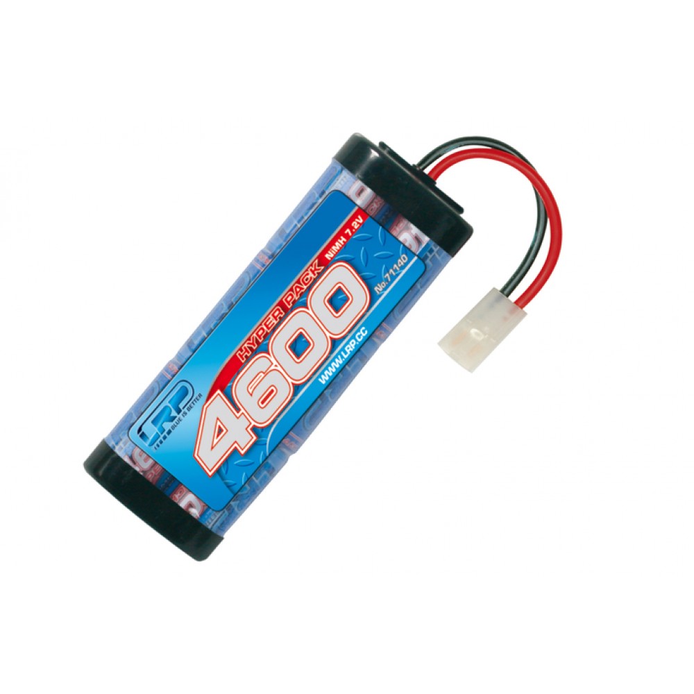 LRP HYPER PACK 4600 - 7.2V - 6-CELL - TAMIYA/JST PLUG - NIMH STICK PACK