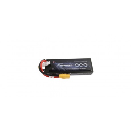 GENS ace Battery LiPo 2S 7.4V-5000-50C(XT90 Dual) 139x47x25mm 279g