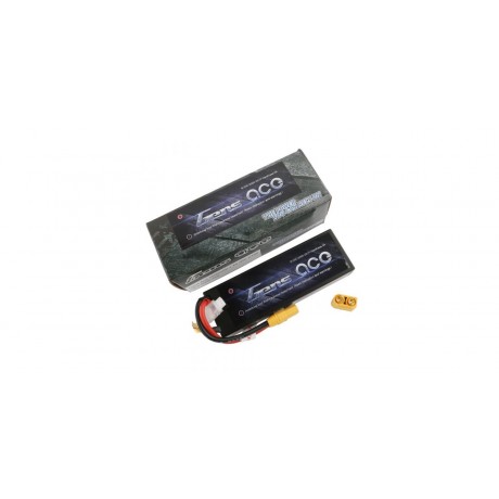 GENS ace Battery LiPo 2S 7.4V-5000-50C(XT90 Dual) 139x47x25mm 279g