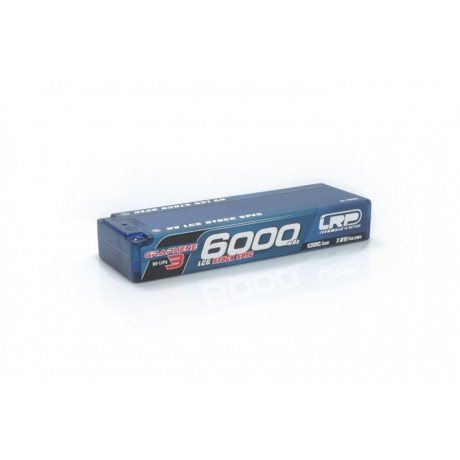 LRP HV LCG Stock Spec GRAPHENE-3 6000mAh Hardcase battery - 7.6V LiPo - 130C/65C