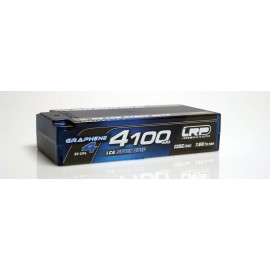 LRP HV LCG STOCK SPEC SHORTY GRAPHENE-4 4100MAH HARDCASE BATTERY - 7.6V LIPO - 135C/65C - 188G